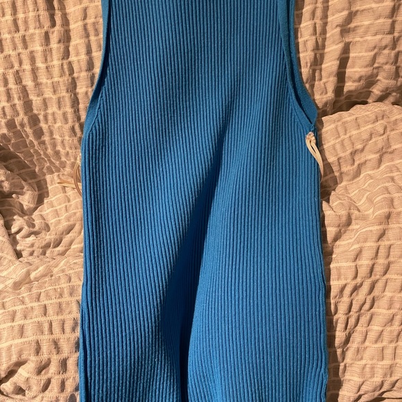 Wilfred Long racer back ribbed dress (picture to show true colour) - Picture 2 of 3